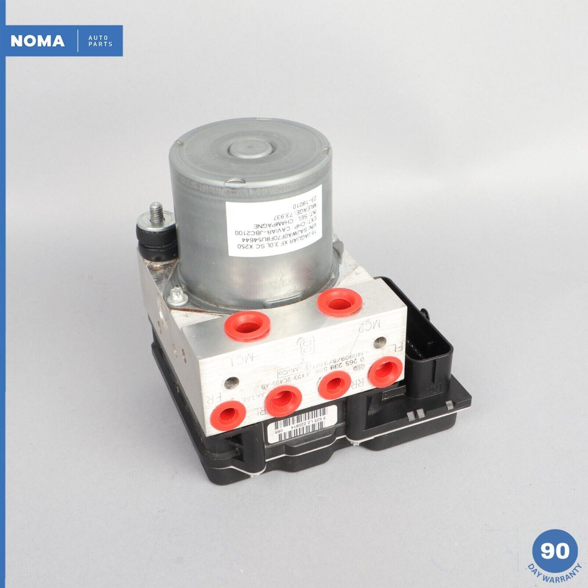 13-15 Jaguar X250 XF XFR ABS Anti Lock Pump Brake Module FX232C405AB OEM 74k - photo 5