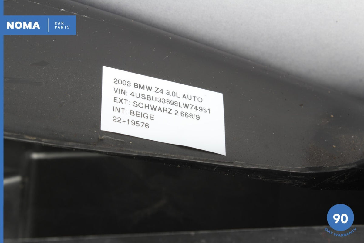03-08 BMW Z4 E85 Rear Left Driver Side Trunk Storage Cargo Liner Panel Trim OEM - photo 12