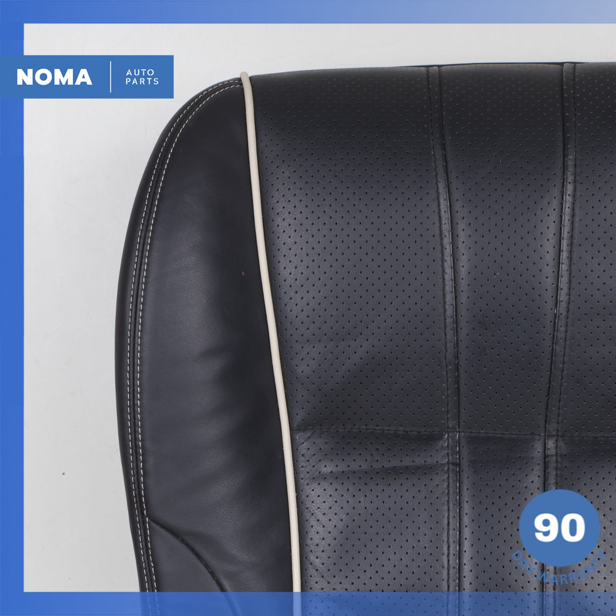 10-19 Jaguar X351 XJ XJR Front Right Passenger Side Lower Seat Cushion Black OEM - photo 4