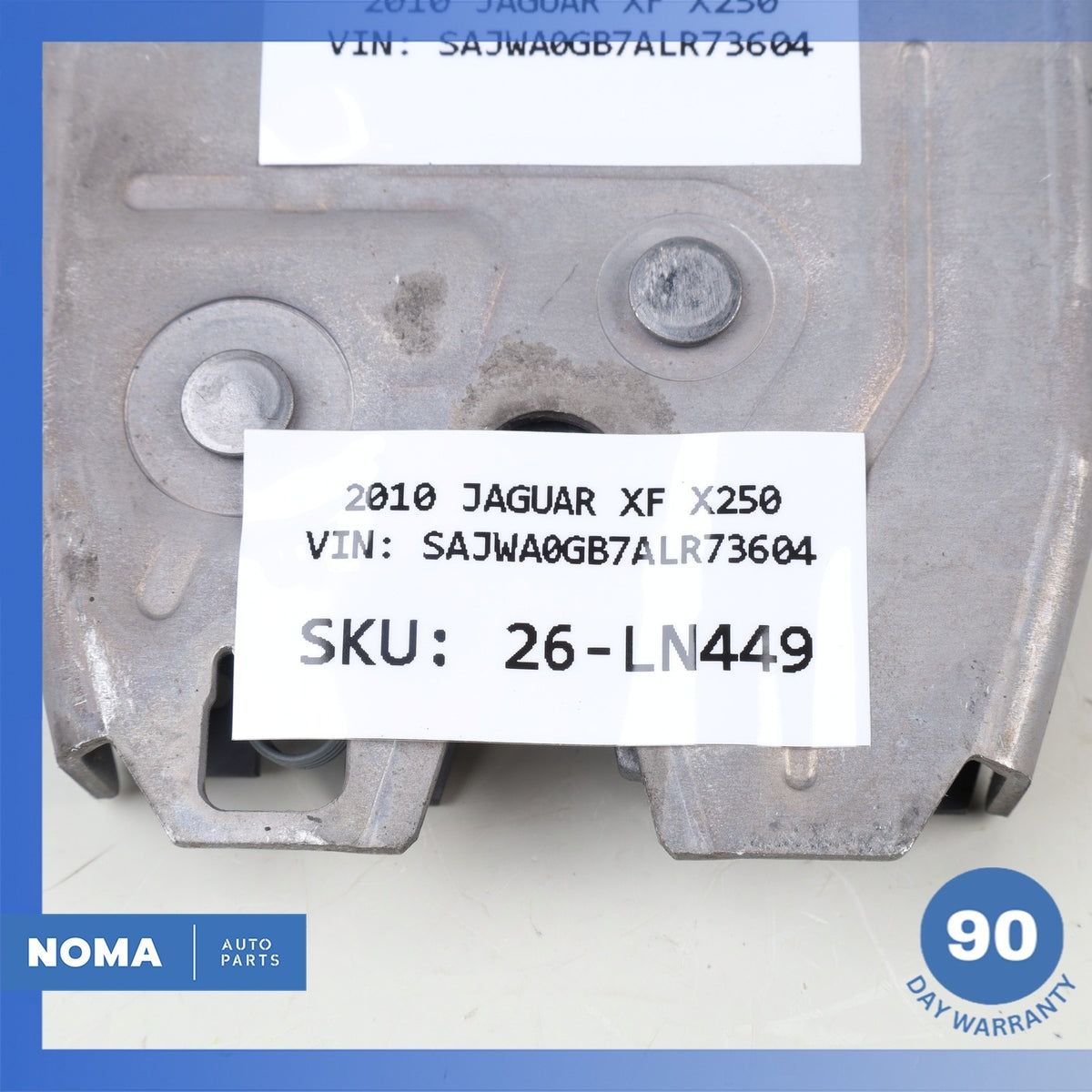 Jaguar X250 XF Sedan Trunk Boot Lock Latch Actuator C2Z11316 OEM - photo 12