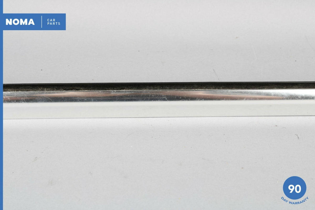 03-08 Jaguar S-Type X204 Front Left Door Exterior Window Molding Seal Chrome OEM - photo 3