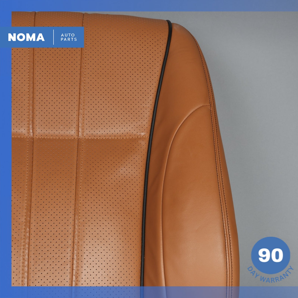 10-19 Jaguar X351 XJL XJR Front Right Passenger Top Upper Seat Cushion Brown OEM - photo 3
