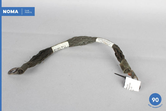 97-06 Jaguar XK8 XKR X100 Engine Ground Negative Cable Braided OEM - photo 1