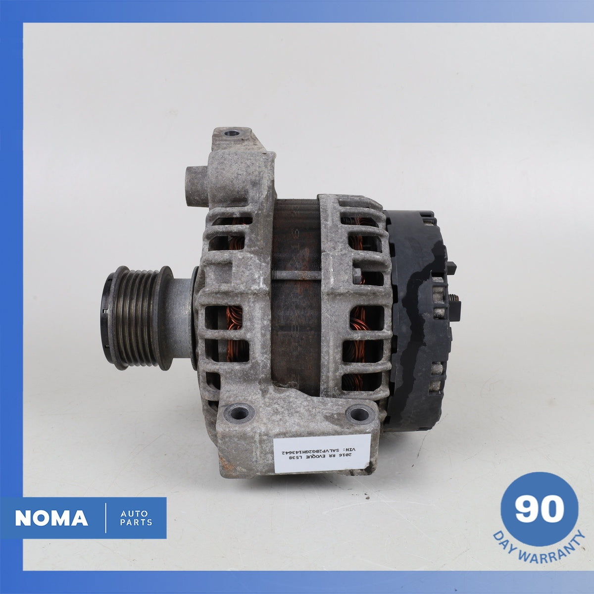 12-18 LR Range Rover Evoque L538 L550 Engine Motor Alternator Generator OEM - photo 12