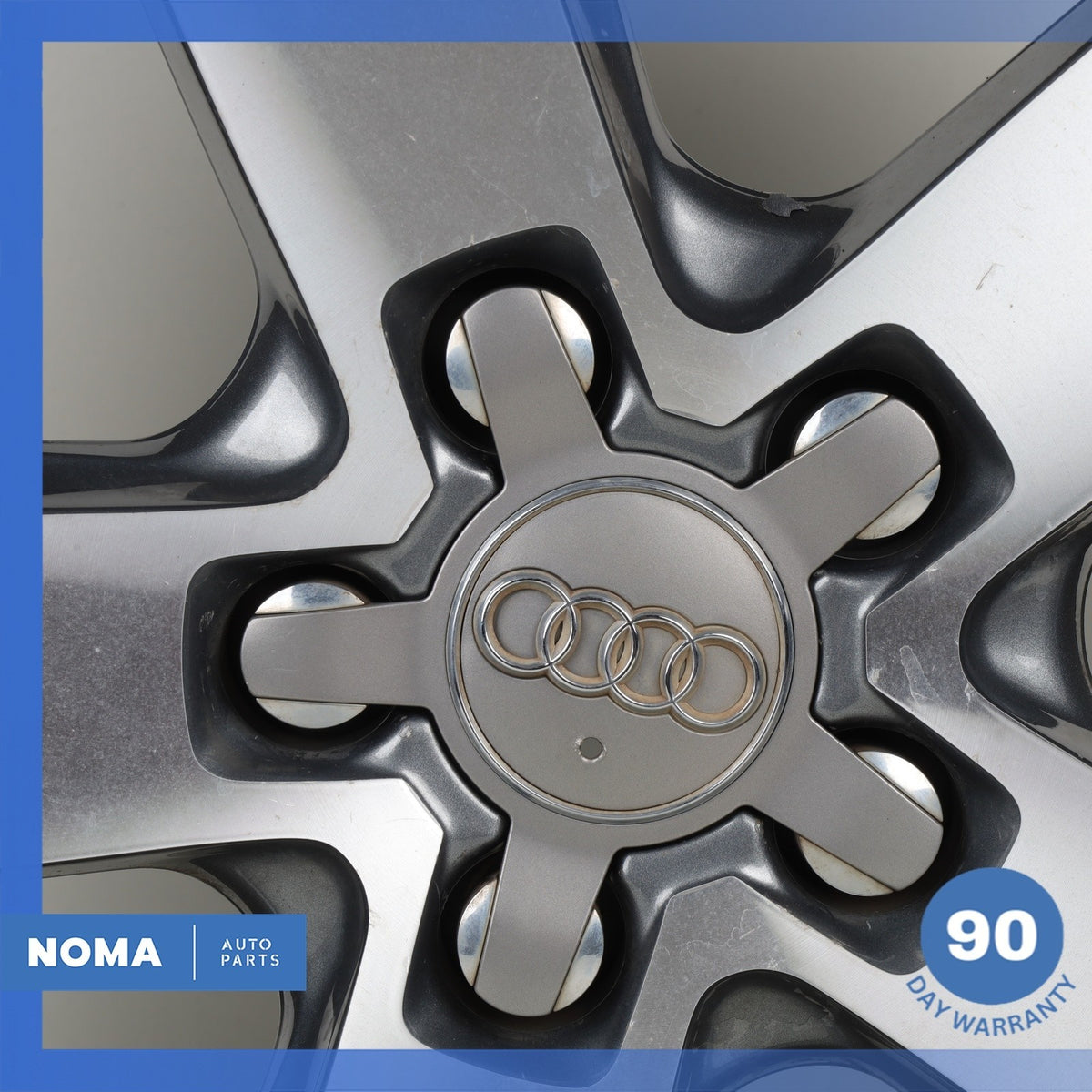 13-18 Audi 8U Q3 7 x R18 18" Wheel Rim Silver 8U0601025T OEM - photo 7