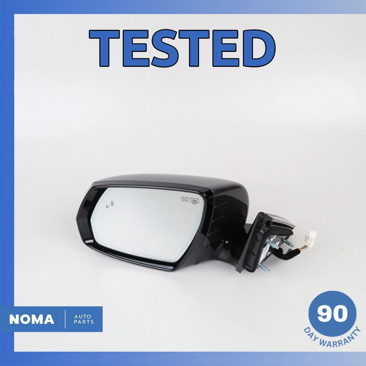 17-20 Hyundai DH Genesis G80 Front Left Rear View Door Mirror w/ Blind Spot OEM - photo 1