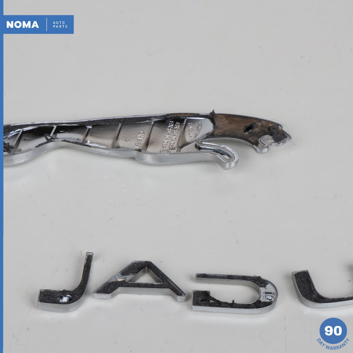 09-15 Jaguar XF 3.0L X250 Rear Trunk Hatch Boot Emblem Badge Logo Emblem Set OEM - photo 12