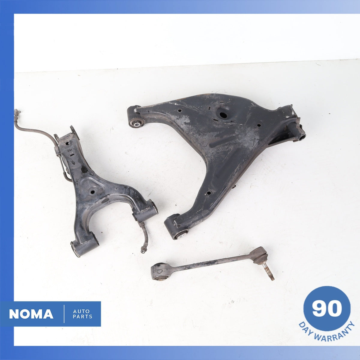 07-12 Land Rover Range Rover L322 Rear Right Lower & Upper Control Arm Set OEM - photo 12