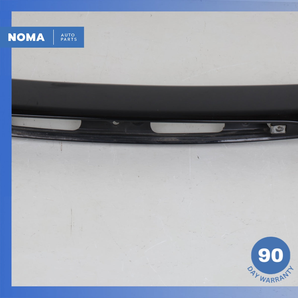 07-15 Jaguar X150 XK XKR Trunk Lid Molding Trim Spoiler Wing Ebony Black OEM - photo 4