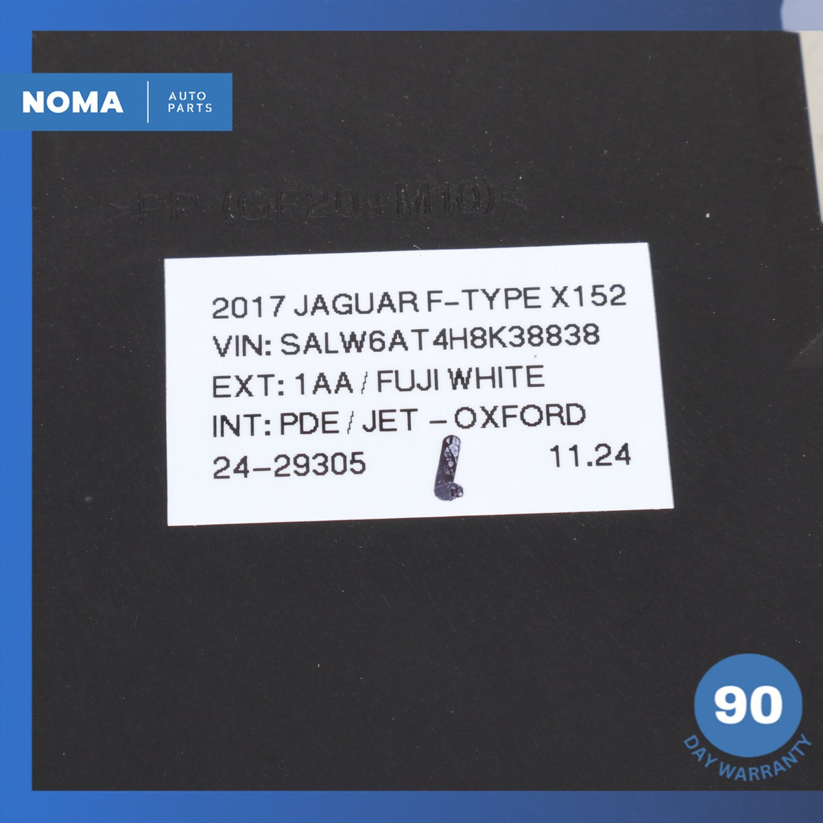 2017 Jaguar X152 F-Type Front Right Passenger Side Seat Control Module OEM - photo 11