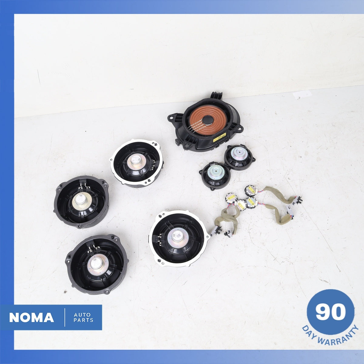 16-23 Range Rover Evoque L551 F-Pace Evoque Meridian Premium Speaker Set OEM 80k - photo 18