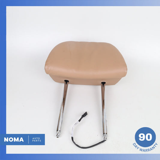 BMW F02 750i 740i Front Left or Right Seat Headrest Head Rest Nappa Brown OEM - photo 1