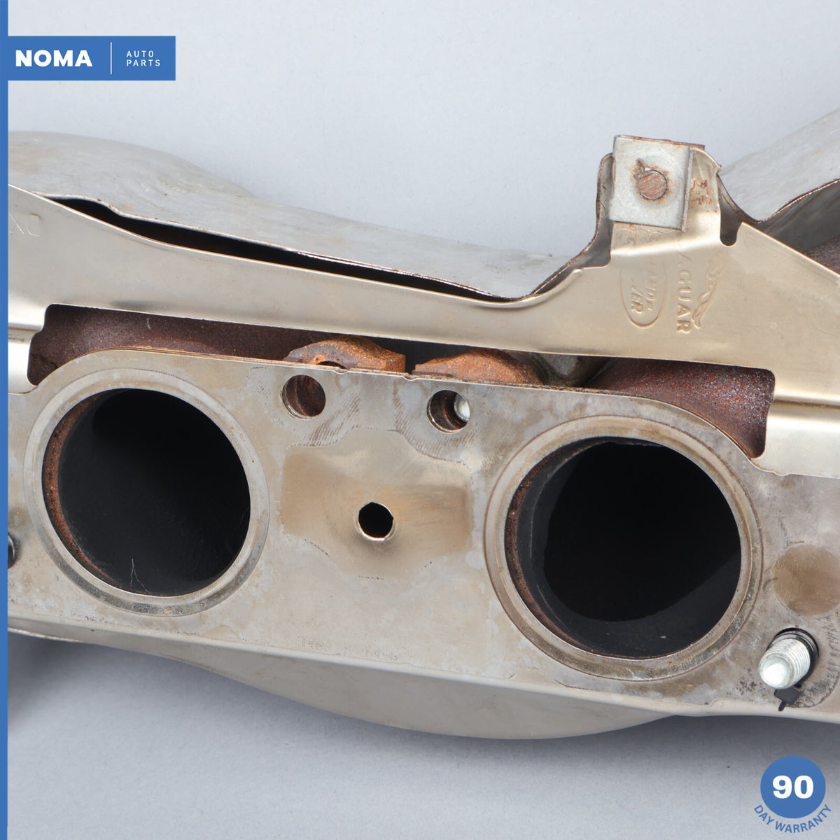 13-15 Jaguar XF X250 3.0L V6 S/C Left Side Exhaust Manifold DX239431AA OEM - photo 4