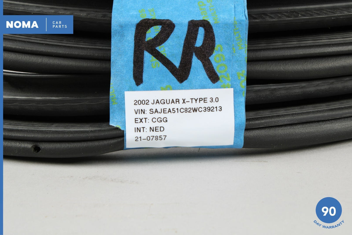 02-08 Jaguar X-Type X400 Rear Right Passenger Side Door Seal Weather Strip OEM - photo 4
