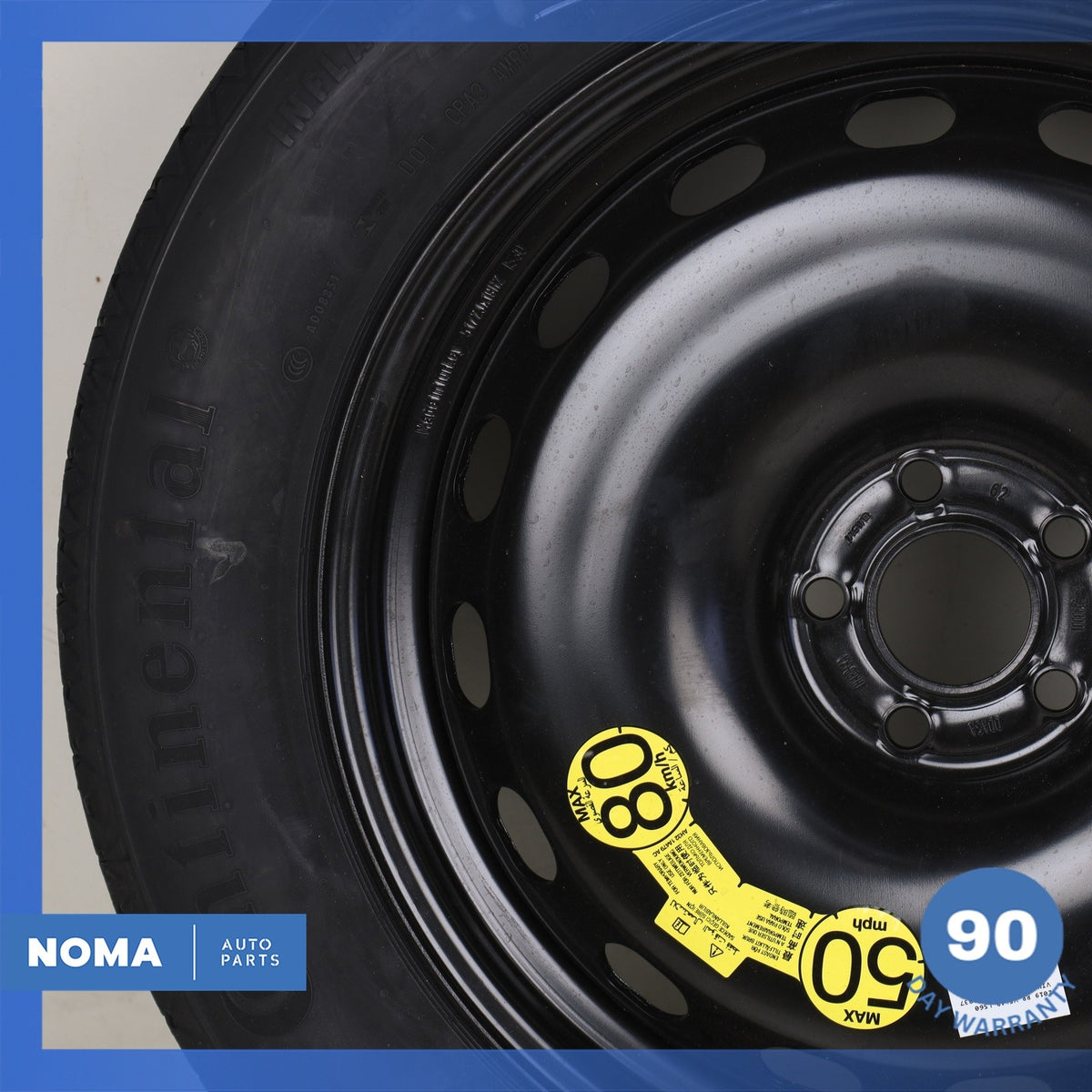17-23 Range Rover Velar L560 Emergency Spare Tire Wheel Donut Rim 175 80 19" OEM - photo 5