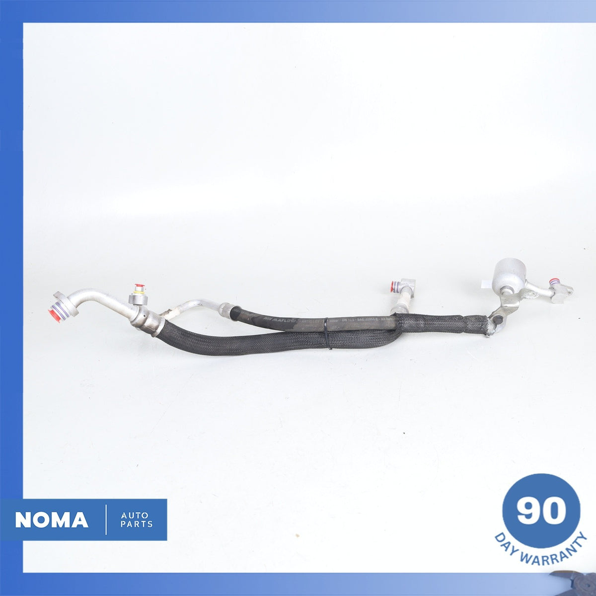 Jaguar X152 F-Type AC A/C Air Conditioning Line Pipe Hose Set OEM - photo 9
