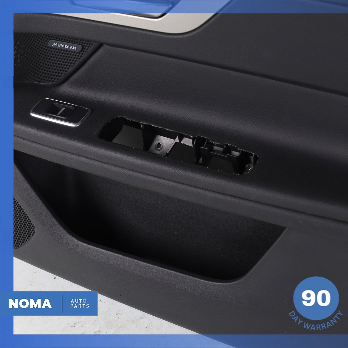 16-20 Jaguar X260 XF Front Right Passenger Side Door Panel Trim Black OEM - photo 7