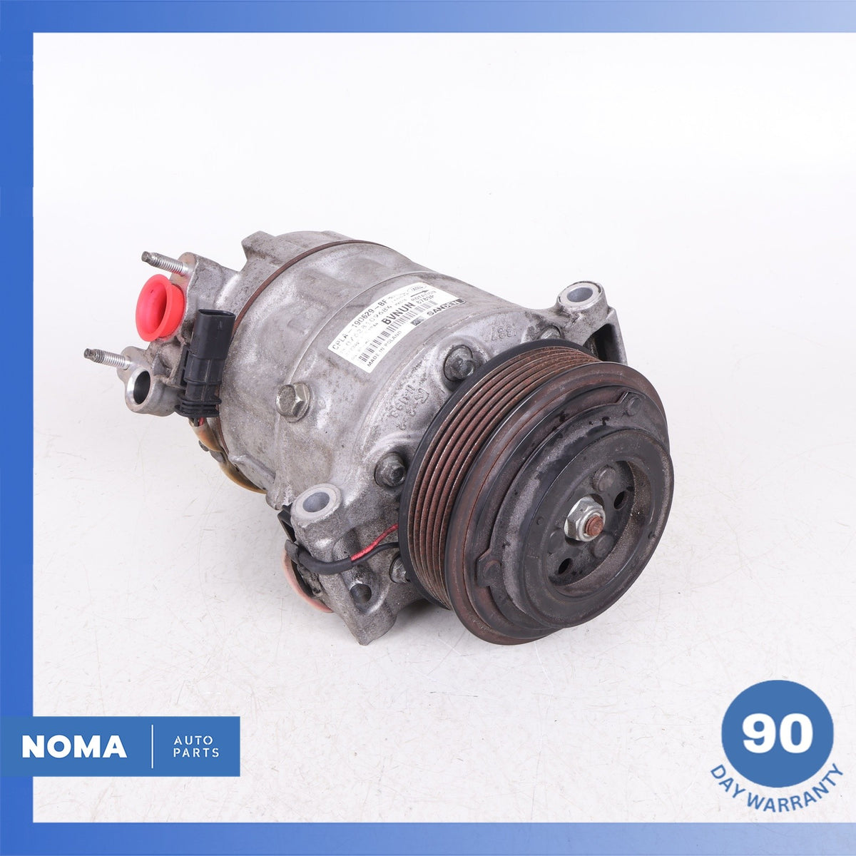 10-23 Jaguar X760 XE LR4 AC Air Conditioning Compressor Clutch OEM 64k - photo 2