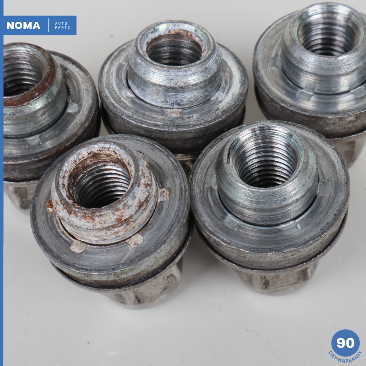 09-21 Jaguar XF XFR X250 Wheel Lug Nuts Bolts Set of 5 1X431012AB OEM - photo 9