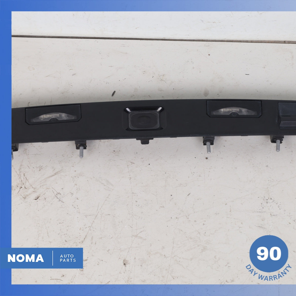 12-15 Range Rover Evoque L538 Rear Trunk Bezel License Plate Light Lamp Trim OEM - photo 11
