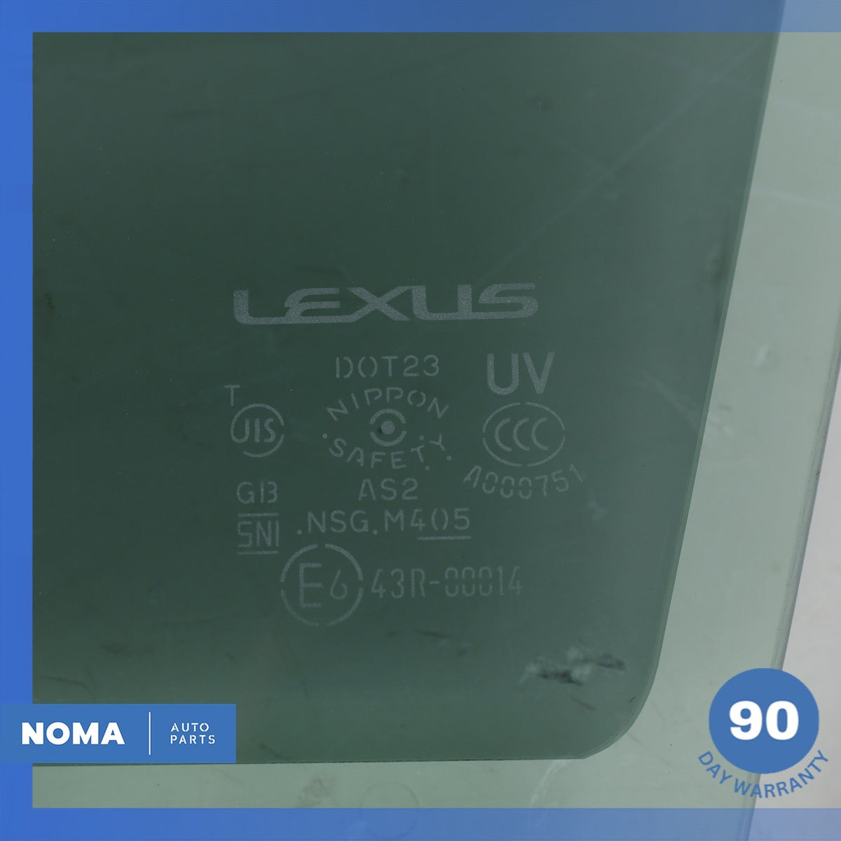 11-17 Lexus ZWA10 CT200h Front Left Door Window Glass OEM - photo 8