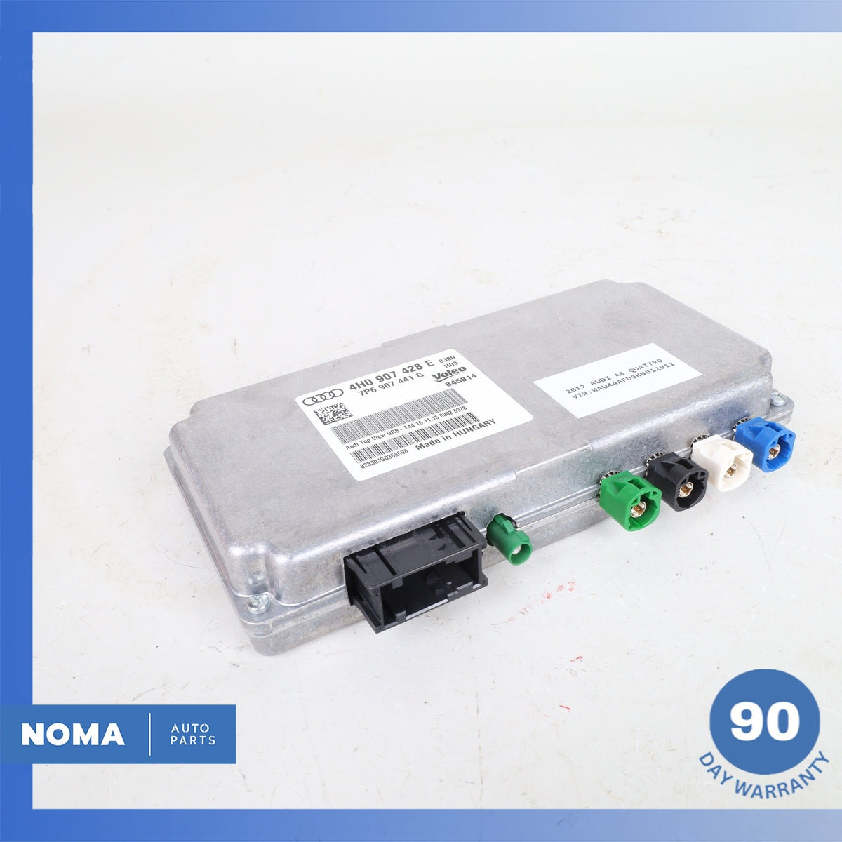 15-18 Audi D4 A8L Surround View Camera Control Module Unit 4H0907428D OEM 89k - photo 2