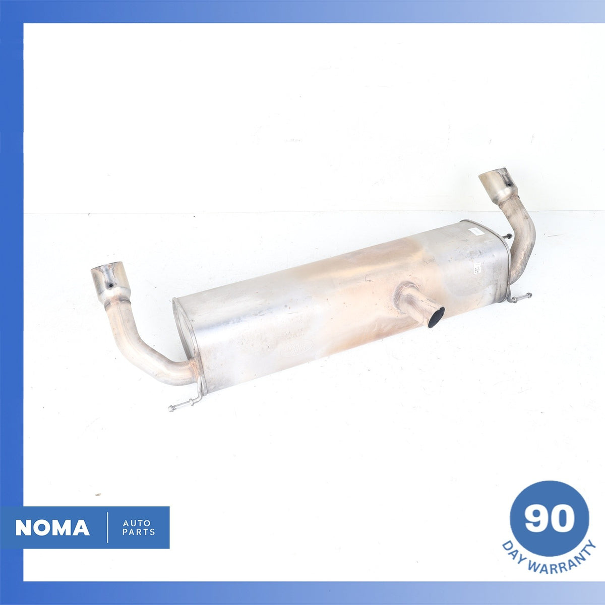 12-17 Land Rover Range Rover Evoque L538 Rear Dual Exhaust Muffler Assembly OEM - photo 11