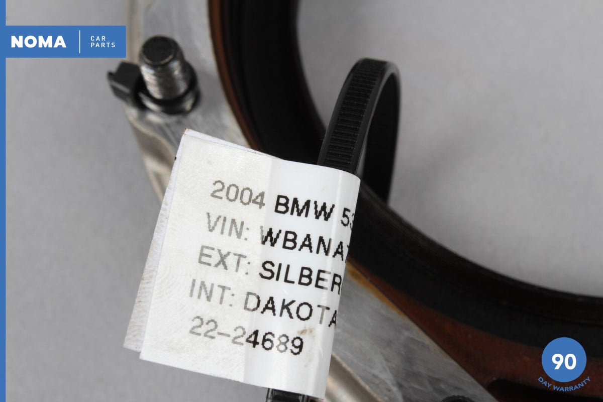 03-05 BMW E60 530i M54 Engine Motor Rear Crankshaft Oil Fluid Seal Retainer OEM - photo 10