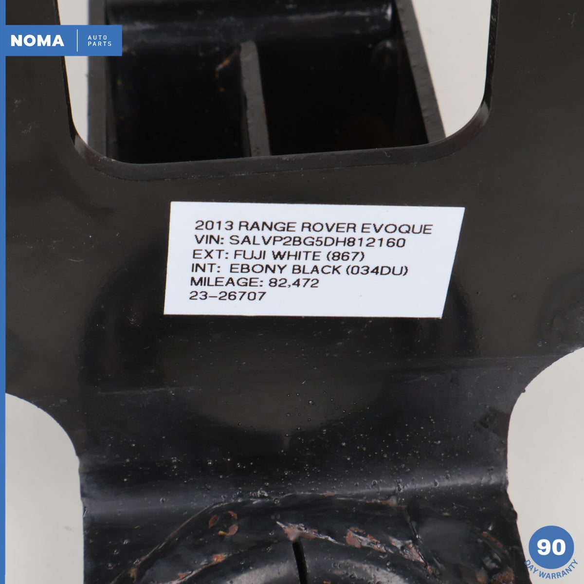 12-19 Range Rover Evoque L538 Rear Body Towing Eye Bracket BJ3217F794AC OEM - photo 18