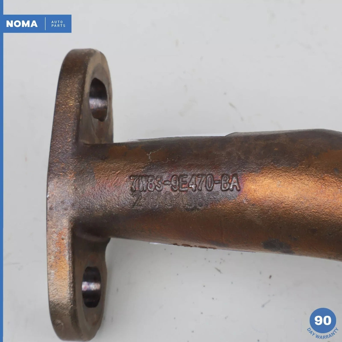 07-09 Jaguar X150 XKR 4.2L Engine EGR Exhaust Gas Recirculation Pipe OEM - photo 9