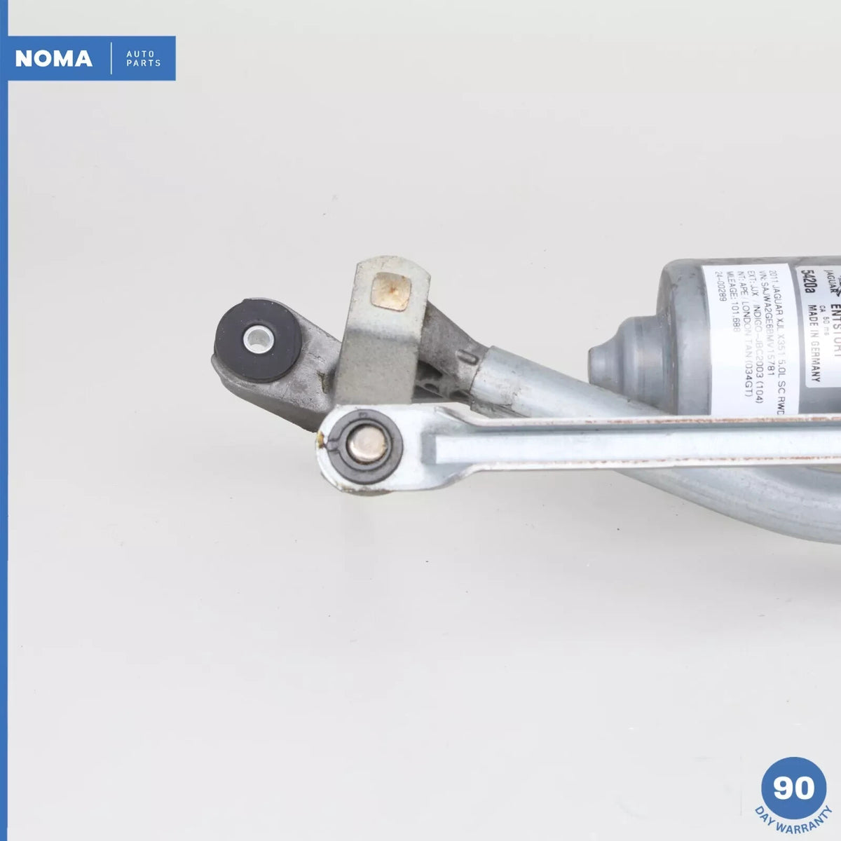10-19 Jaguar X351 XJL Windshield Washer Wiper Motor Linkage AW9317500AB OEM - photo 11