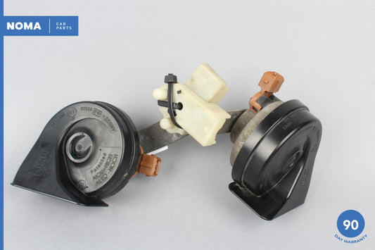 06-09 Range Rover Sport L320 Front Low & High Tone Signal Horn Set of 2 OEM - photo 1