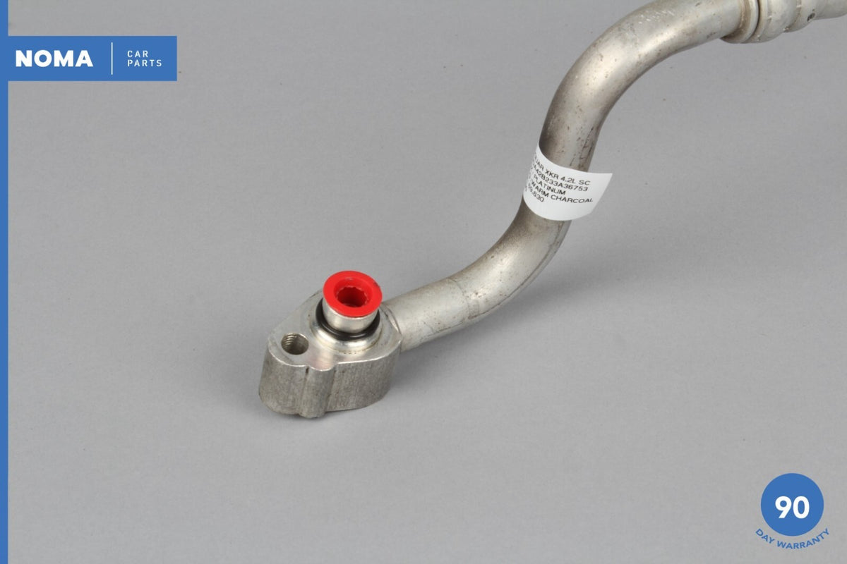 00-03 Jaguar XKR X100 4.2L S/C Engine Oil Fluid Single Cooler Hose Line OEM - photo 6