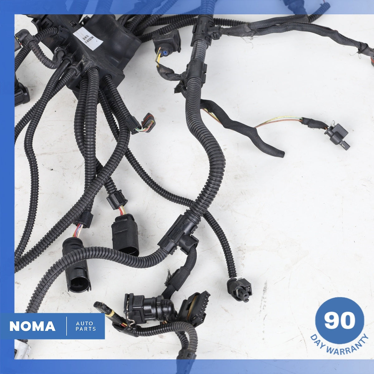 12-17 BMW F02 750i 650i N63 Engine Motor Wire Wiring Harness Set 12518605838 OEM - photo 4