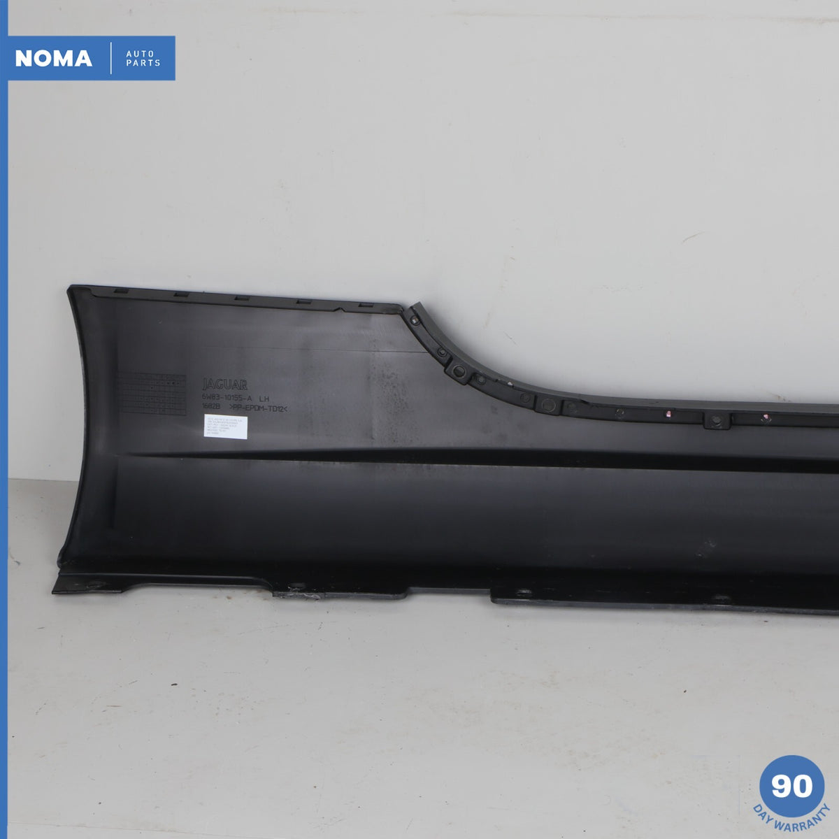 07-15 Jaguar X150 XK XKR Left Driver Side Skirt Rocker Panel Ebony Black OEM - photo 11