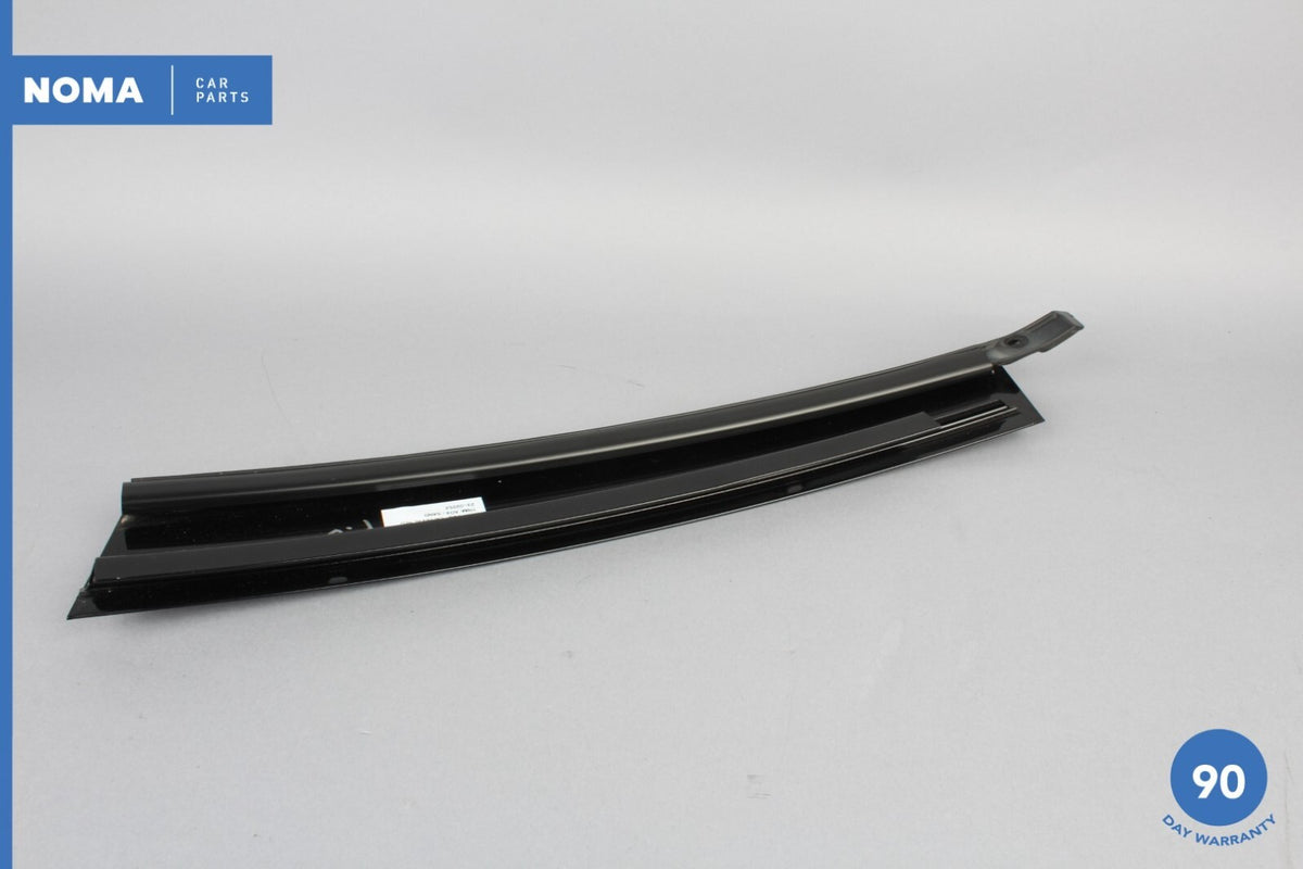 03-08 Jaguar S-Type X202 Front Left Side Outer Door B-Pillar Molding Black OEM - photo 6