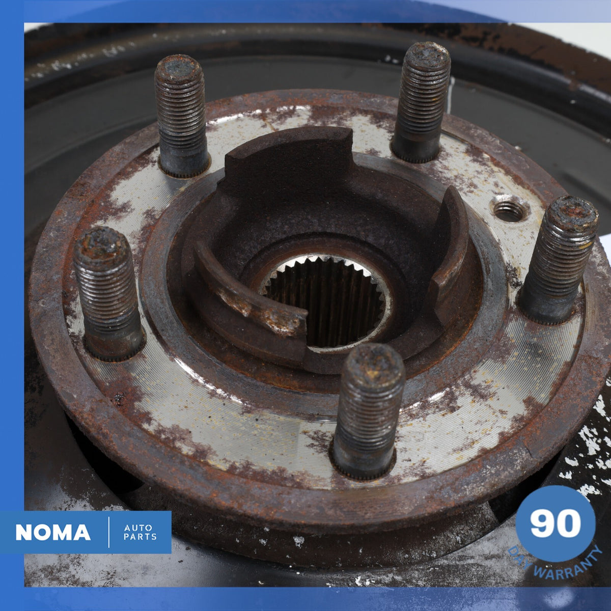 14-17 LR Range Rover Sport L494 Rear Right Passenger Spindle Knuckle Hub OEM 78k - photo 3