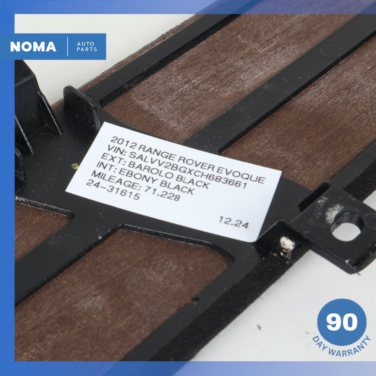 12-19 Range Rover Evoque L538 Dashboard Dash Board Right Side Trim Cover Set OEM - photo 14