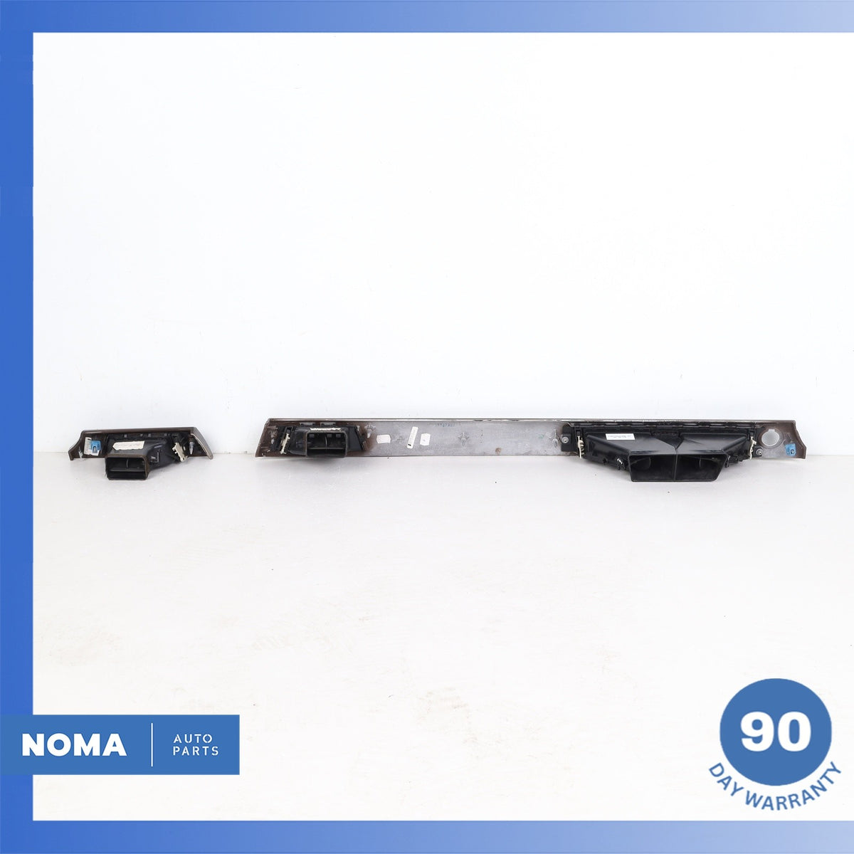 BMW E92 328i 335i Dashboard A/C AC Air Vent Grille Wood Trim Set OEM - photo 14