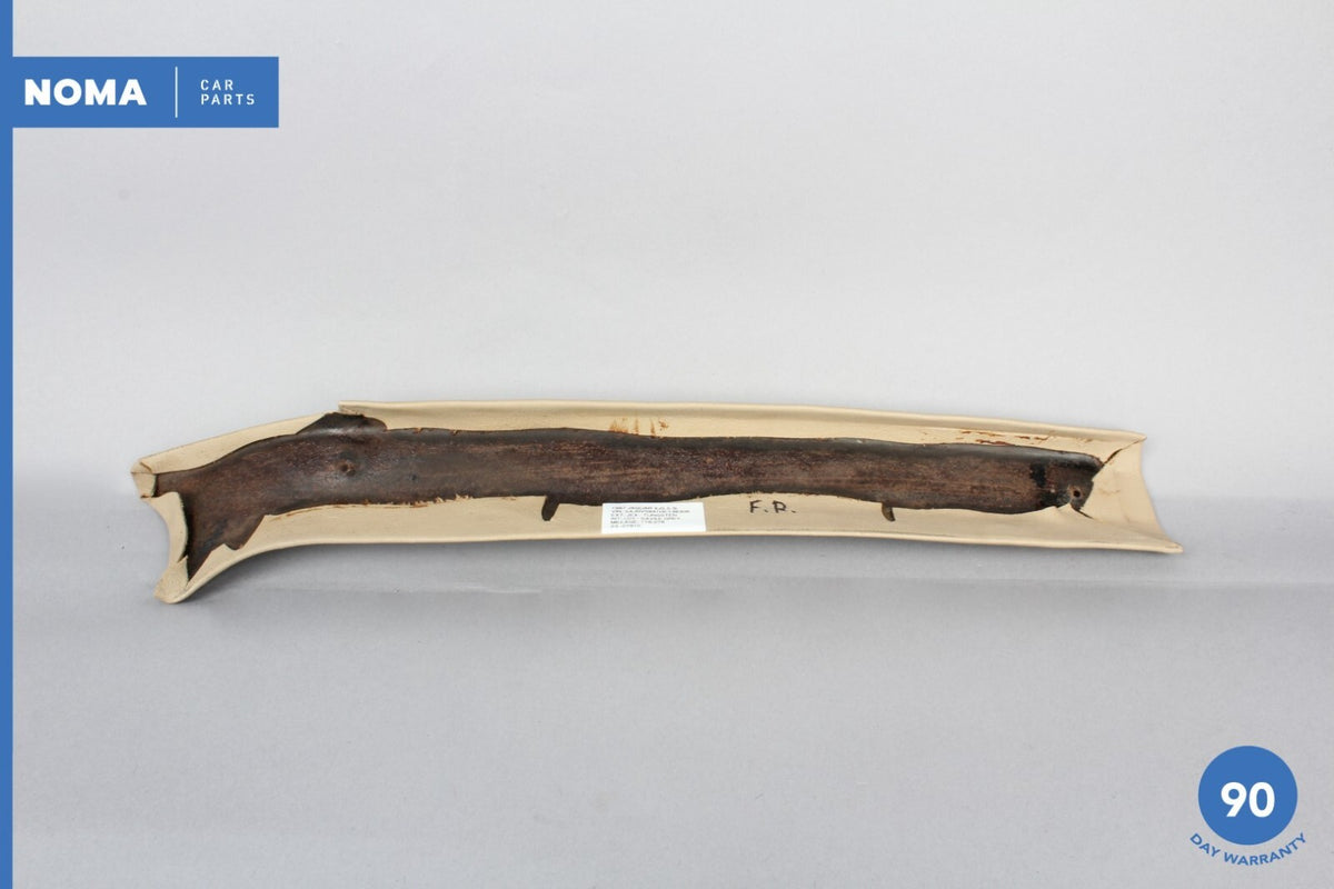 84-87 Jaguar XJS 5.3L Coupe Front Right Side B Pillar Cover Trim Doeskin OEM - photo 5