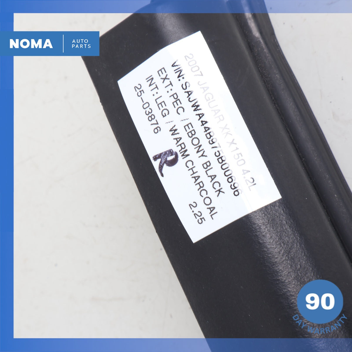 07-15 Jaguar X150 XK Convertible Right Side Top Roof Lid Weatherstrip Seal OEM - photo 12