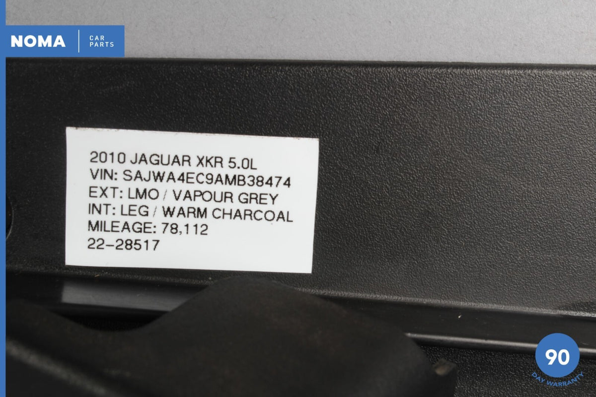 07-15 Jaguar XK XKR X150 Convertible Rear Right Passenger Side Hood Cover OEM - photo 15