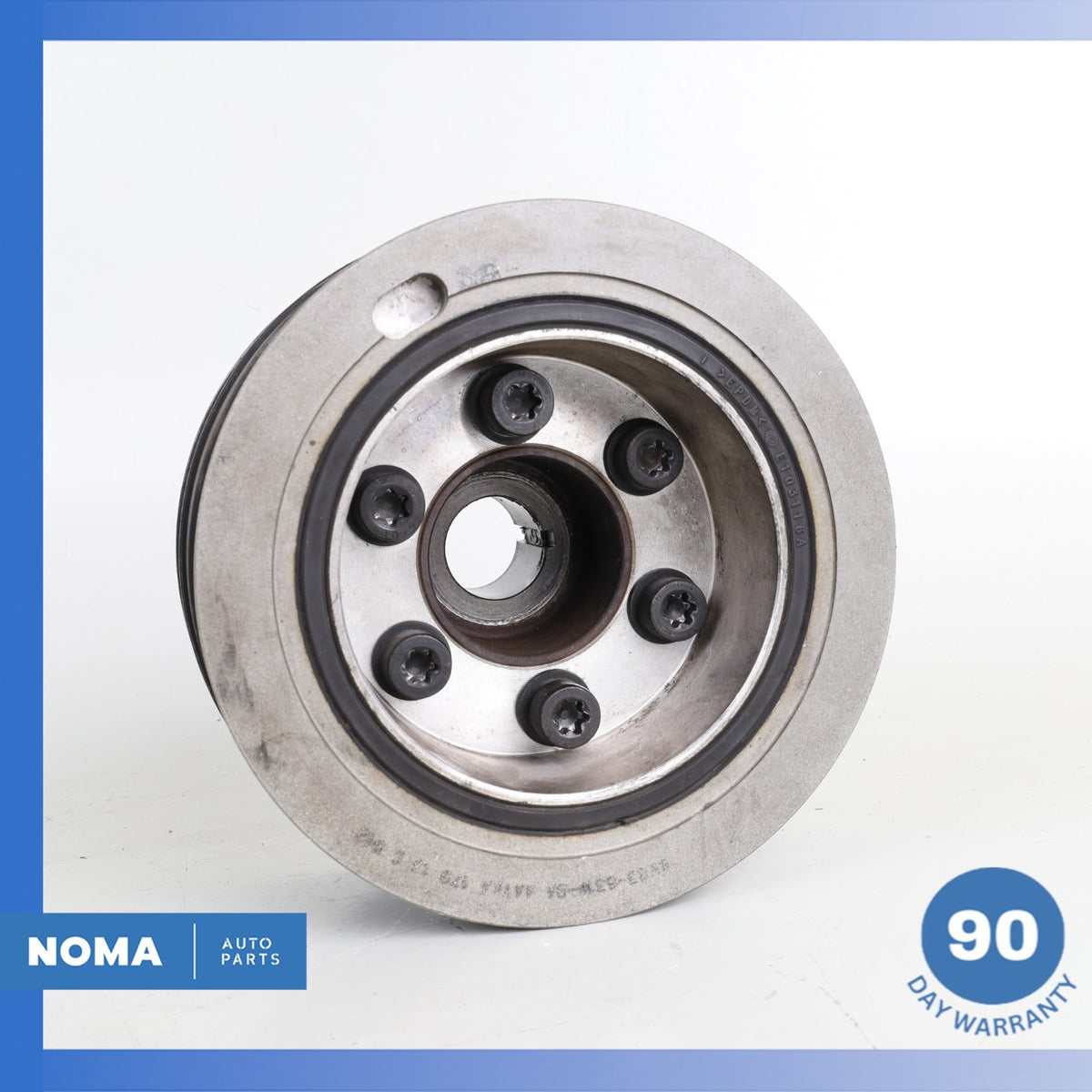 10-23 Jaguar X152 F-Type XF Range Rover Engine Crankshaft Balancer Pulley OEM - photo 5