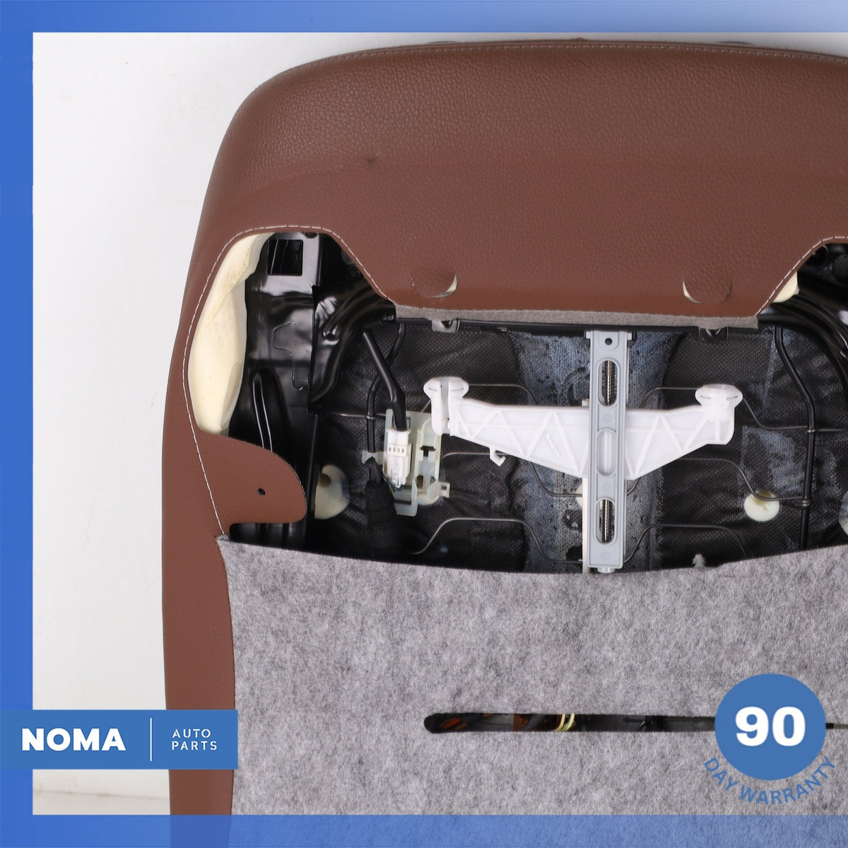 14-19 BMW F15 X5 X6 Front Right Side Top Upper Seat Cushion Brown OEM - photo 16