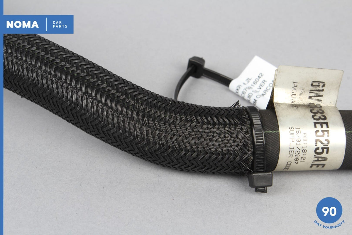 07-09 Jaguar XK XKR X150 P/S Power Steering Reservoir to Pump Hose Tube Line OEM - photo 3