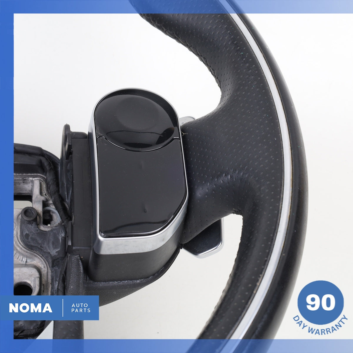 18-20 Range Rover L560 Velar Heated Steering Wheel w/ Paddle Shifters Black OEM - photo 3