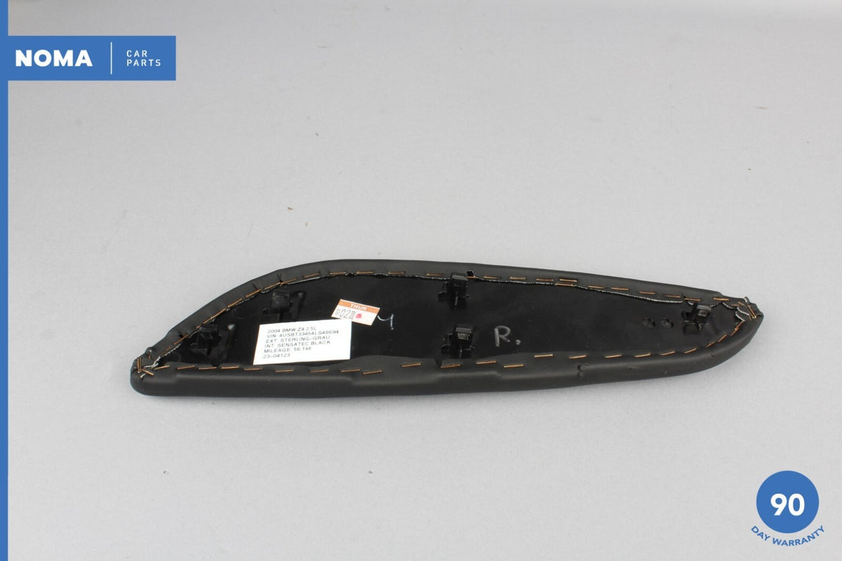 03-08 BMW Z4 E85 E86 Front Right Passenger Side Center Console Knee Pad Trim OEM - photo 6