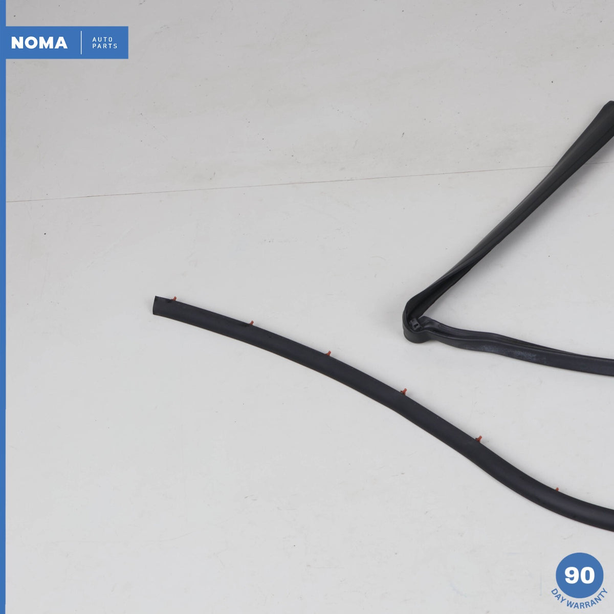 16-23 Jaguar X260 XF Sedan Rear Right Passenger Door Window Molding w/ Seal OEM - photo 12
