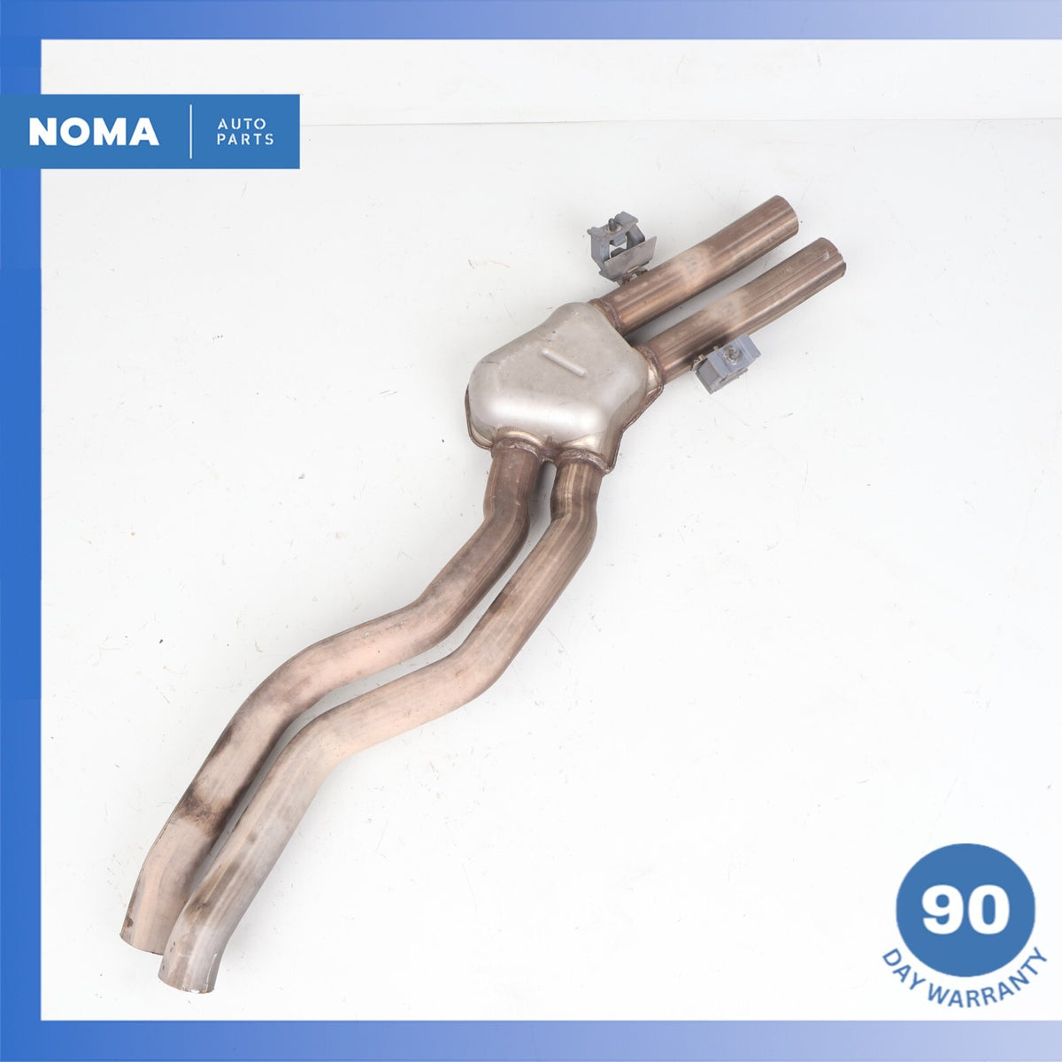 03-05 BMW E85 Z4 Center Exhaust Muffler Resonator Pipe 18107514157 OEM - photo 7