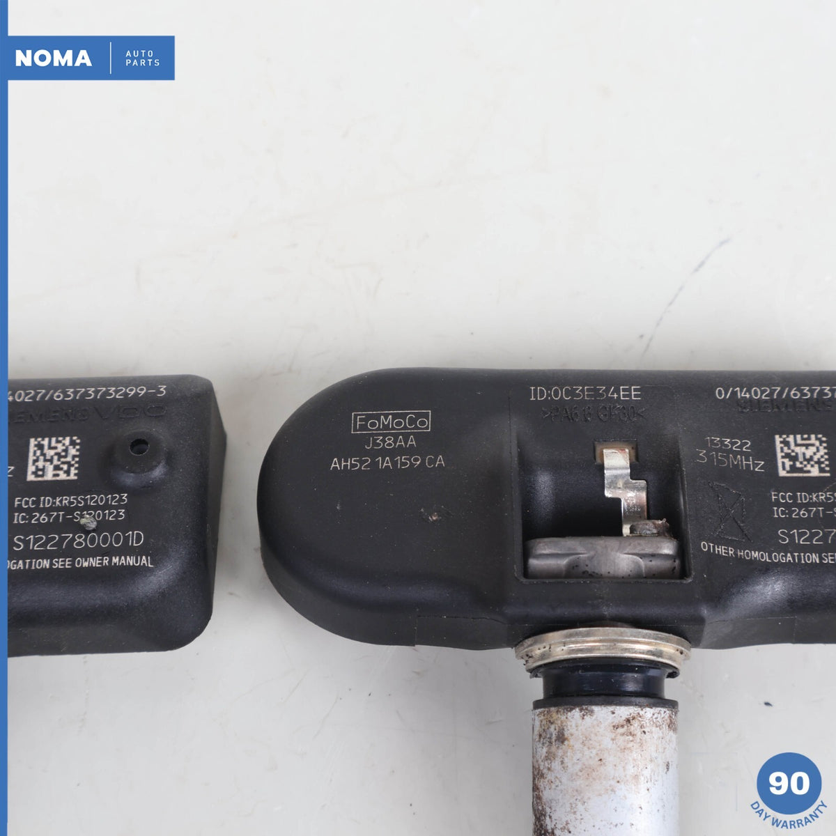 2010 Land Rover Range Rover L322 Tire Pressure Monitor Sensor TPMS Set of 2 OEM - photo 4